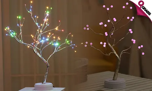 Decorative LED Light-Up Tree!